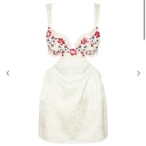 For Love and Lemons festival rose dress